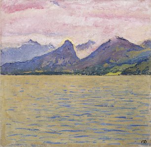 Koloman Moser Wolfgangsee Wandbild