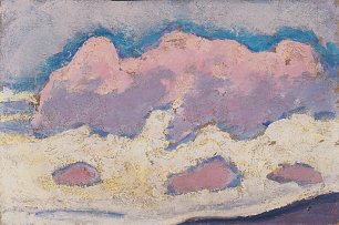 Koloman Moser Wolkenstudie Wandbild