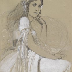 Alfons-Mucha-Aroslava-Mucha-the-artist's-daughter