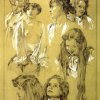 Alfons-Mucha-Selected-sketch-womens-heads2