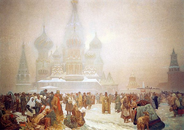 Alfons Mucha The abolition of serfdom in russia