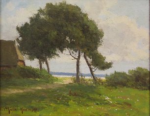 Paul Mueller Kaempff Sommertag Wandbild