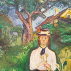 Edvard-Munch-Girl-Under-Apple-Tree