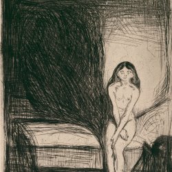 Edvard-Munch-Madonna-Sketch