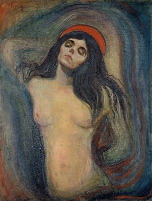 Edvard Munch Madonna Wandbild