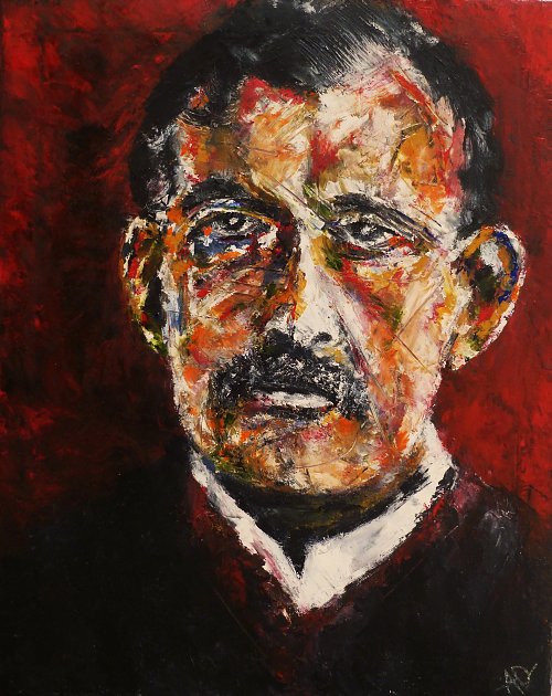Edvard Munch Portrait of Edvard Munch Wandbild