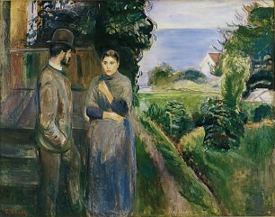 Edvard Munch Summer Evening Wandbild