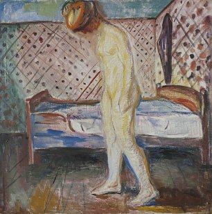 Edvard Munch Weinende Frau Wandbild