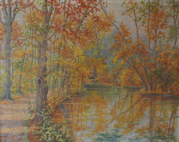 Max Oehler ilm Wandbild