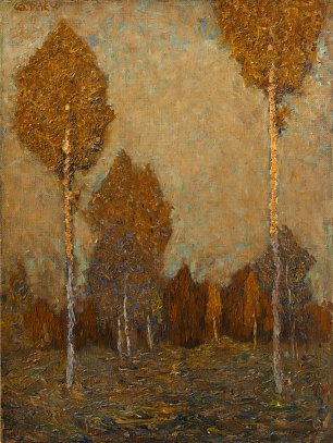 Walter Ophey Maerchenwald Wandbild