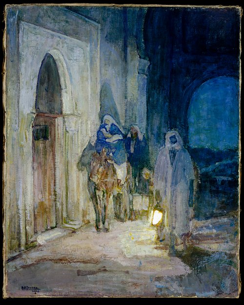 Henry Ossawa Tanner Flight Into Egypt Wandbild