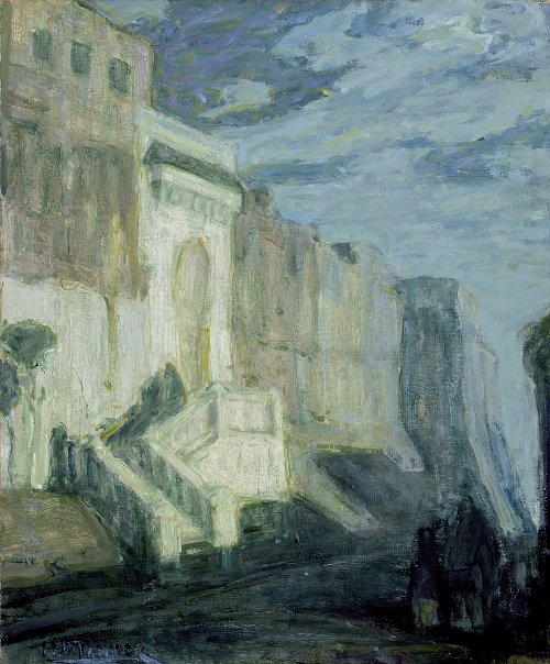 Henry Ossawa Tanner Moonlight Walls of Tangiers Wandbild