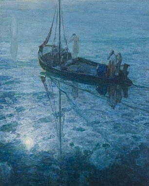 Henry Ossawa Tanner The Disciples See Christ Walking on the Water Wandbild