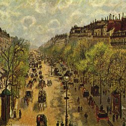Camille-Pissarro-Boulevard-Montmartre-Fruehling