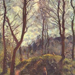 Camille-Pissarro-Landschaft-mit-grossen-Baeumen