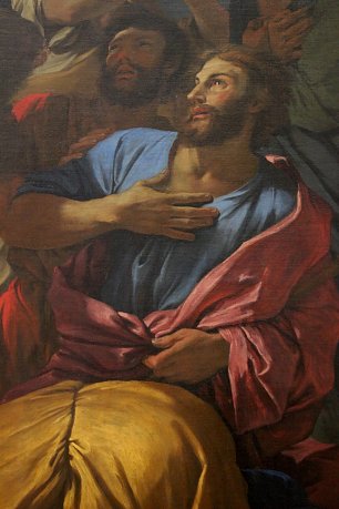 Nicolas Poussin Aparicion de la Virgen del Pilar Wandbild