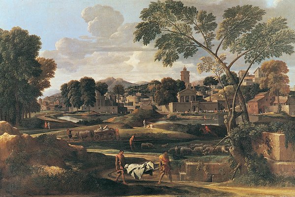 Nicolas Poussin Burial Of Phocion Wandbild