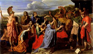 Nicolas Poussin Coriolan Les Andelys Wandbild