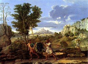 Nicolas Poussin Four seasons autumn Wandbild