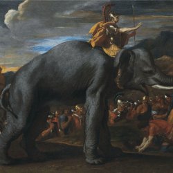 Nicolas-Poussin-Hannibal-traversant-les-Alpes-a-dos-d'elephant