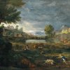 Nicolas-Poussin-Landscape-during-a-Thunderstorm-with-Pyramus-and-thisbe