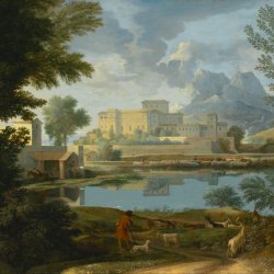 Nicolas-Poussin-Landscape-with-a-Calm