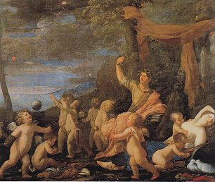 Nicolas Poussin Triomphe d Ovide Wandbild