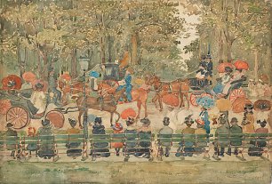 Maurice Prendergast Central Park Wandbild