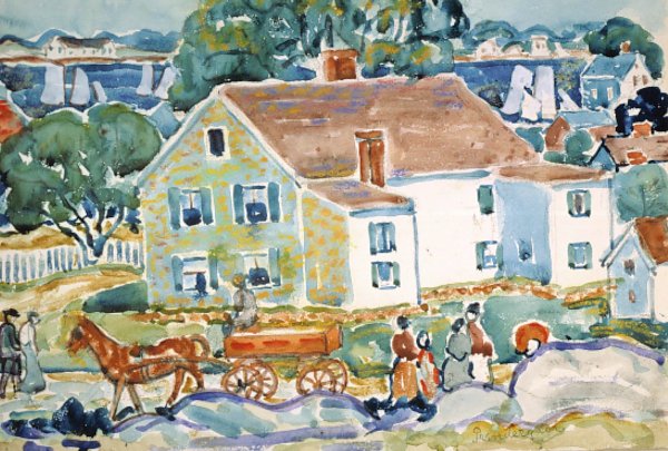 Maurice Prendergast Marblehead Wandbild