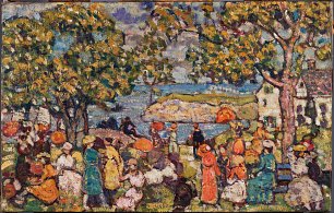 Maurice Prendergast Picnic Wandbild