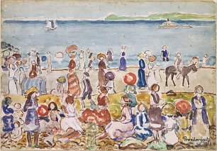 Maurice Prendergast Revere Beach Wandbild