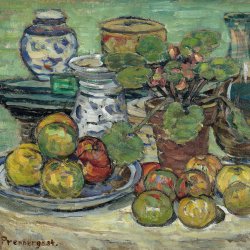 Maurice-Prendergast-Still-life-with-apples