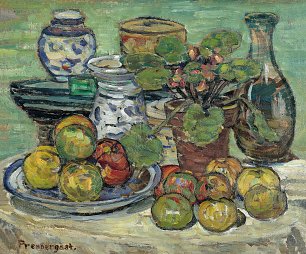 Maurice Prendergast Still life with apples Wandbild