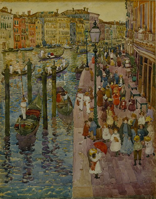Maurice Prendergast Terra Grand Canal Venice Wandbild