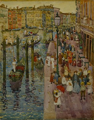 Maurice Prendergast Terra Grand Canal Venice Wandbild