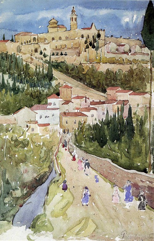 Maurice Prendergast assisi Wandbild