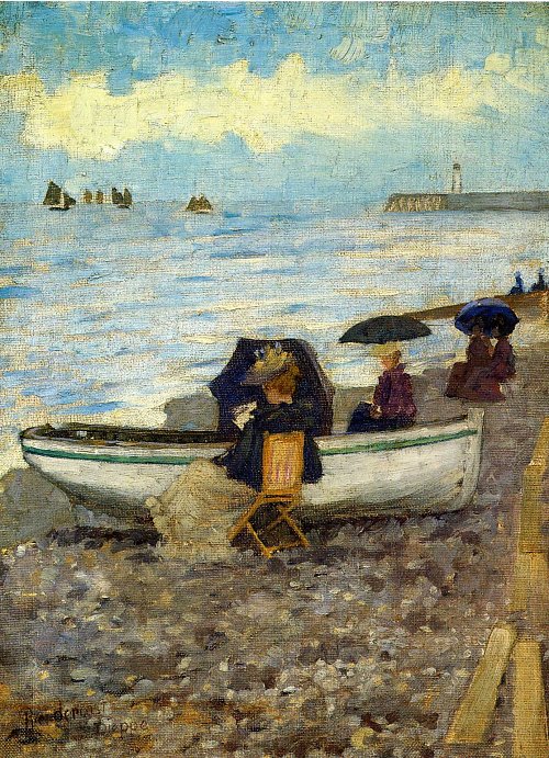 Maurice Prendergast dieppe Wandbild