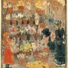 Maurice-Prendergast-roma-flower-stall