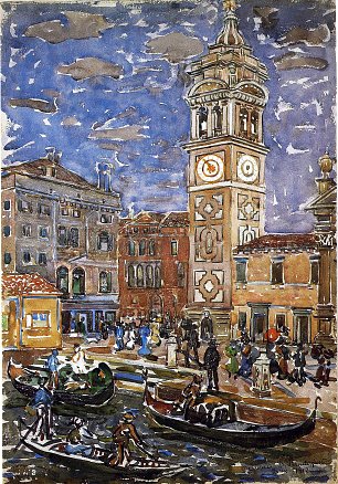 Maurice Prendergast sanmaria formosa venice Wandbild