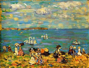 Maurice Prendergast st malo also known as sketch st malo Wandbild