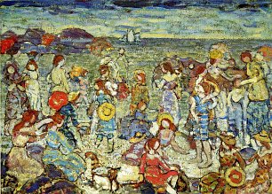 Maurice Prendergast the cove Wandbild