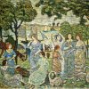 Maurice-Prendergast-the-swans