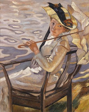 Leo Putz Im Sonnenlicht Wandbild