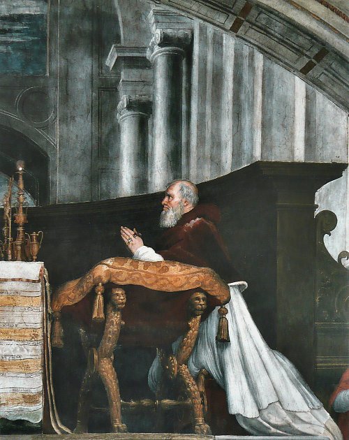 Raffael Le Miracle de Bolsena Wandbild