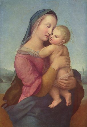 Raffael Madonna Tempi Wandbild