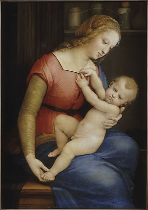 Raffael Madonna de Orleans Wandbild