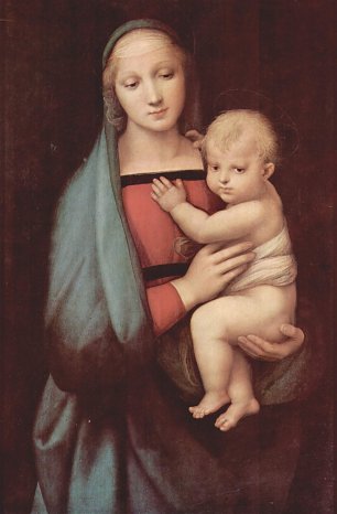 Raffael Madonna del Granduca Wandbild