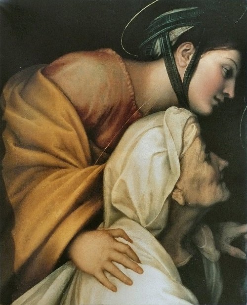 Raffael Madonna dell Impannata Wandbild