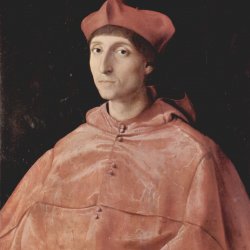 Raffael-Portraet-eines-Kardinals