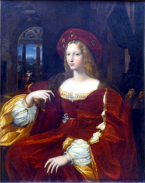 Raffael Portrait of Dona Isabel de Requesens Wandbild